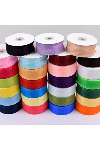 OEM Organza Ribbon 4cm/50yards Khaki