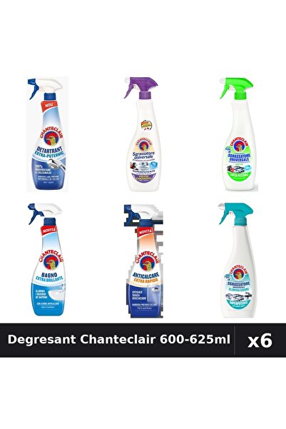 Chanteclair Set 6 Degresant Universal 600-625ml - Mosc, Lamaie, Anti-Miros, A...