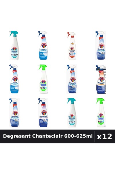 Chanteclair Pachet 12 Degresant Universal 600-625ml - Anti-Miros, Marsilia, L...