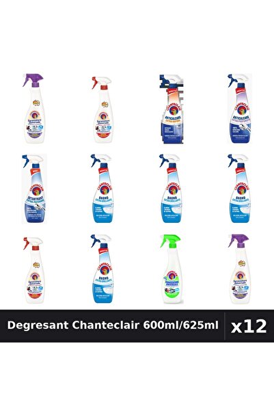 Chanteclair Set 12 Degresant Universal 600ml/625ml - Marsilia, Mosc, Lămâie, ...