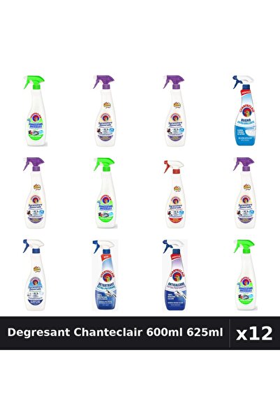 Chanteclair Set 12 Degresant Universal 600ml - 625ml - 8 Arome Asortate