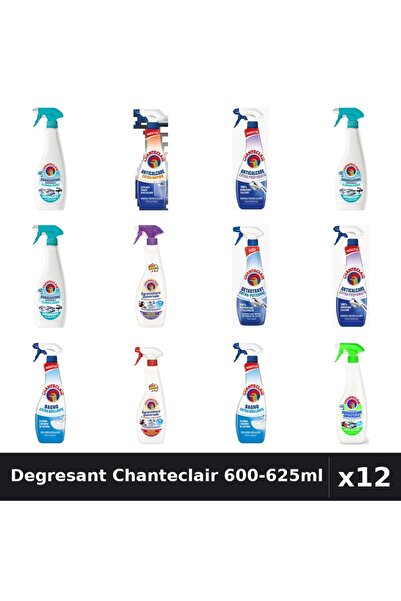 Chanteclair Set 12 Degresant Universal 600-625ml - Anti-Miros, Lavanda, Marsi...