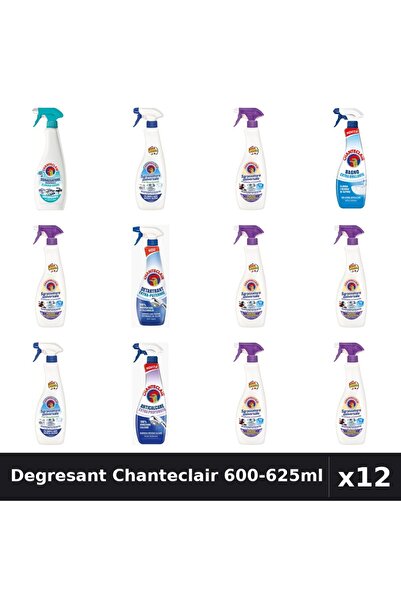 Chanteclair Set 12 Degresant Universal 600-625ml - Lavanda, Bicarbonat, Mosc Alb