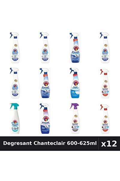 Chanteclair Set 12 Degresant Universal 600-625ml - Bicarbonat, Marsilia, Mosc...