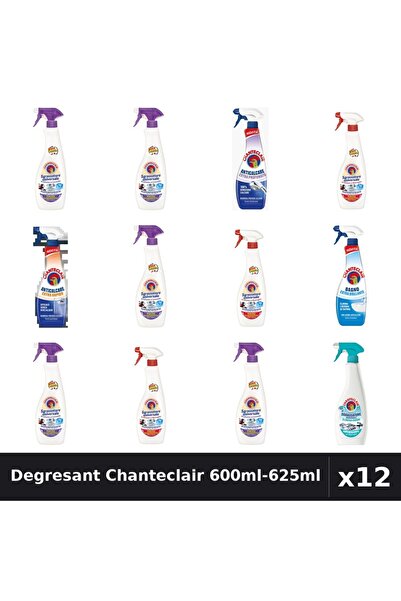 Chanteclair Set 12 Degresant Universal 600ml-625ml - Lavanda, Marsilia, Mosc,...