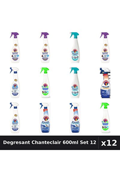 Chanteclair Set 12 Degresant Universal 600-625ml - Lavanda, Lamaie, Bicarbona...