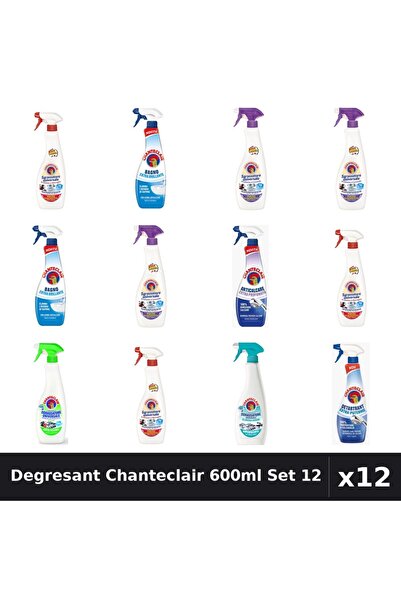 Chanteclair Set 12 Degresant Universal 600-625ml - Marsilia, Lavanda, Lămâie,...
