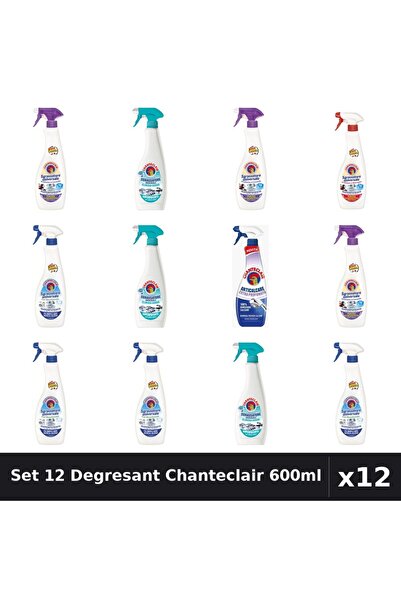 Chanteclair Set 12 Degresant Universal 600ml - Anti-Miros, Bicarbonat, Extra ...
