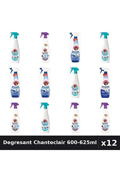 Chanteclair Set 12 Degresant Universal 600-625ml - Lavanda, Mosc, Anti-Miros,...