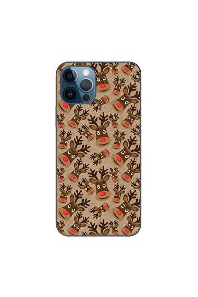 OEM Husa compatibila cu Apple iPhone 12 Pro Max Silicon Gel Tpu Model Craciun...