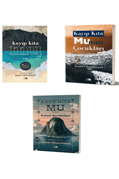 Mirhan Kitap Kayıp Kıta Mu Üçlemesi (3 Kitap Takım) / James Churchward / / 39...