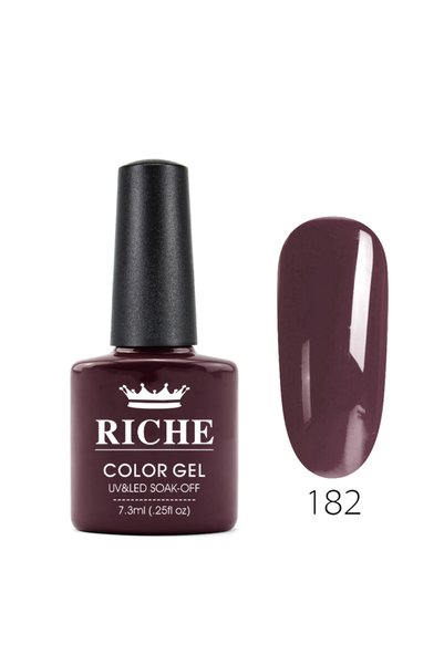 OEM Ojă semipermanentă Riche 182, Maro, 7.3 ml