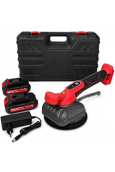 zola Vibrating suction cup for ceramic tiles, 80kg suction, 5 speeds, 2 36V b...