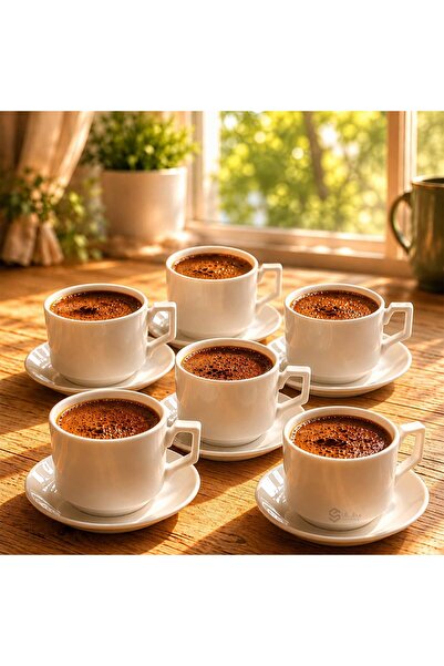 SQF Turkish Coffee Cups Rounded 12 Shd Large Net Weight
