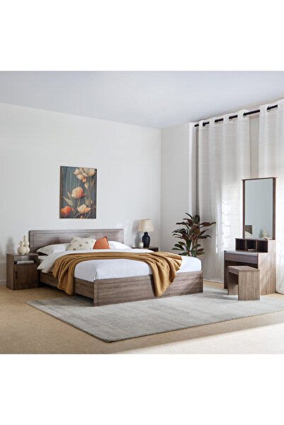 Home Box طقم غرفة نوم أواسيس كينج مكون من 6 قطع - 180 × 200 سم