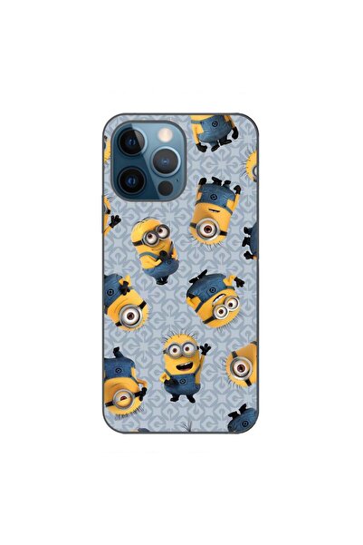 OEM Husa compatibila cu Apple iPhone 12 Pro Silicon Gel Tpu Model Pattern Min...