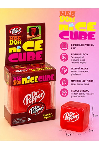 Needoh Cub Dr Pepper Drăguț – Squishy Antistres 5 cm, cu revenire lentă