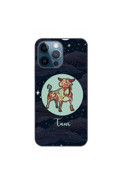 OEM Husa compatibila cu Apple iPhone 12 Pro Silicon Gel Tpu Model Horoscop Taur