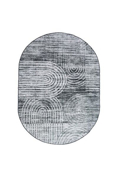 OEM Modern rug, 180 x 250 cm, Non-slip, Grey, Polyester, Easy to Clean, Washa...