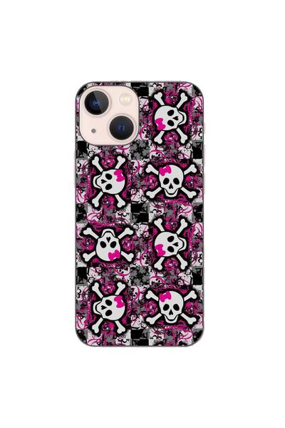 OEM Husa compatibila cu Apple iPhone 13 Mini Silicon Gel Tpu Model Pop Art Sk...