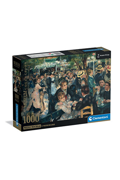 CLEMENTONI Παζλ Museum Collection Pierre Auguste Renoir: Χορός στο Μουλέν ντε...