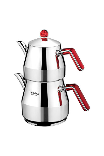 Akdeniz Elmas Elit Family Size Teapot Set 1.4Lt.-2.75Lt.
