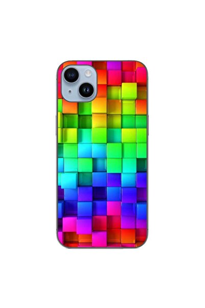 OEM Husa compatibila cu Apple iPhone 14 Plus Silicon Gel Tpu Model Colorful C...