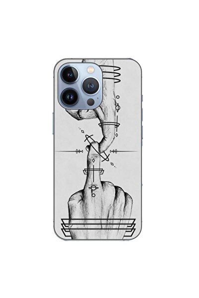 OEM Husa compatibila cu Apple iPhone 13 Pro Silicon Gel Tpu Model Universe Touch