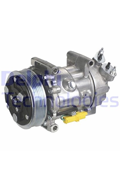 DELPHİ KLİMA KOMPRESÖRÜ PEUGEOT P206 01> P1007 05> PARTNER 96>15 BIPPER 08> C...