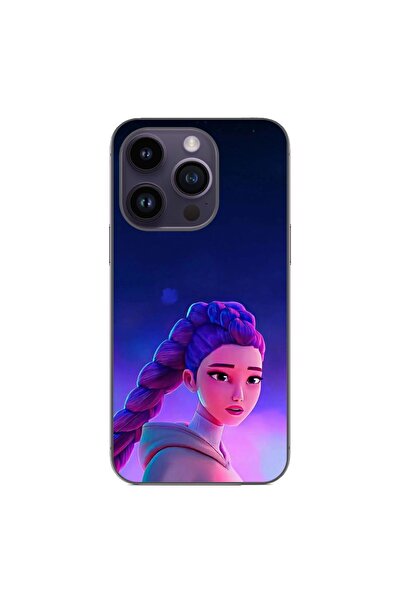 OEM Husa compatibila cu Apple iPhone 14 Pro Silicon Gel Tpu Model KPop Demon ...
