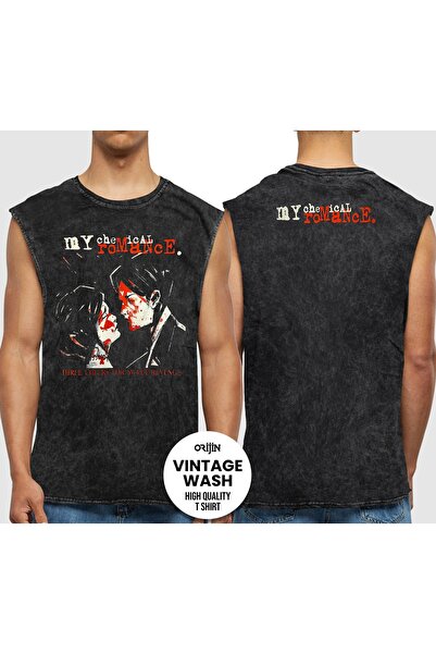 orijintex My Chemical Romance Three Cheers for Sweet Revenge Ön Arka Baskılı ...