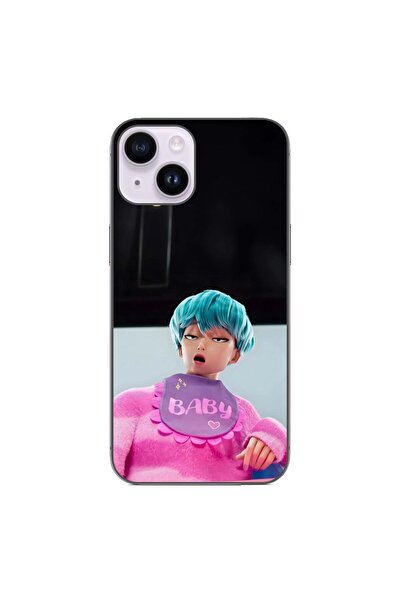 OEM Husa compatibila cu Apple iPhone 14 Silicon Gel Tpu Model KPop Demon Hunt...