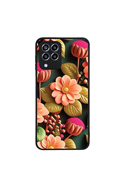 Sonique Θήκη 3D Flower Series για Samsung Galaxy M33 5G Σομόν