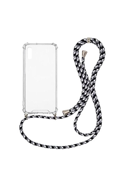 Sonique Θήκη Σιλικόνης με Κορδόνι Armor Clear Xiaomi Redmi 9A / Redmi 9AT Rai...