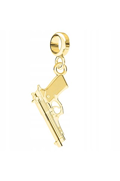 Larezo Pandantiv Tip Charm Pentru Bratari Modulare, Argint 925 Placat Cu Aur ...