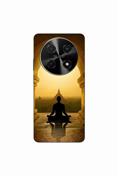 OEM Θήκη συμβατή με Huawei Nova 12i από σιλικόνη gel TPU με σχέδιο διαλογισμού