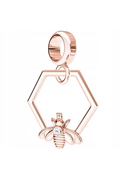Larezo Pandantiv Tip Charm Pentru Bratari Modulare, Argint 925 Placat Cu Aur ...