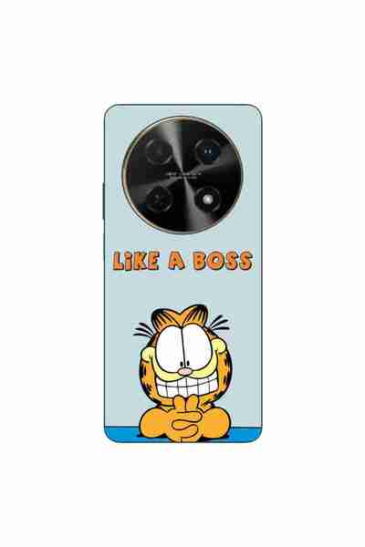 OEM Θήκη συμβατή με Huawei Nova 12i Σιλικόνης Gel TPU με σχέδιο Garfield Like...