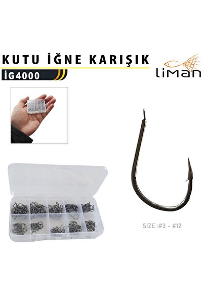 LİMAN Portfish Kutu İğne Karışık Boy