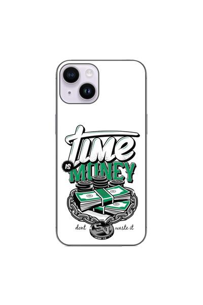 OEM Case compatible with Apple iPhone 15 Silicone Gel Tpu Pattern Message Tim...