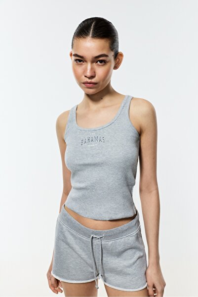 LEFTIES Desenli fitilli top