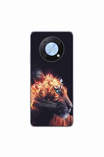 OEM Husa compatibila cu Huawei Nova Y90 Silicon Gel Tpu Model Flameborn Tiger