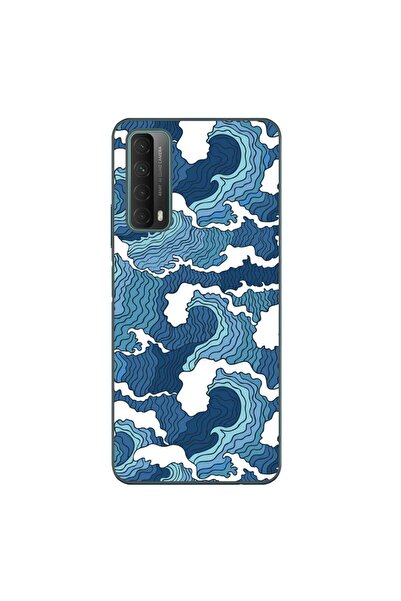 OEM Husa compatibila cu Huawei P Smart 2021 Silicon Gel Tpu Model Crazy Waves