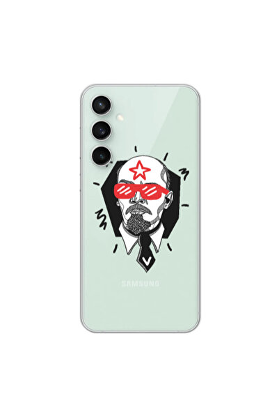 Other Samsung S24 Plus Stars and glasses Transparent Silicone TPU Θήκη