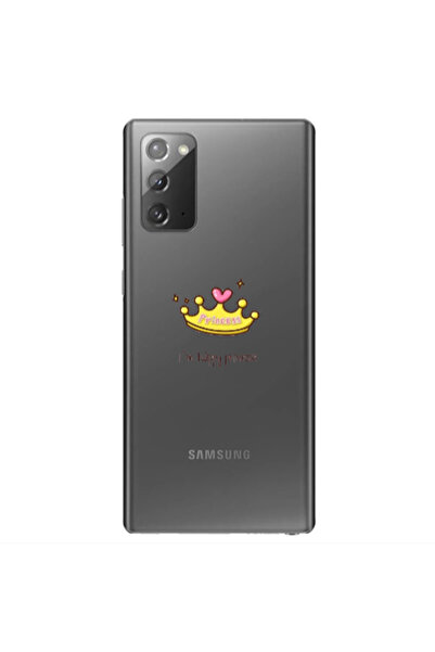 Other Samsung Note 20 Happy princess Transparent Silicone TPU Θήκη