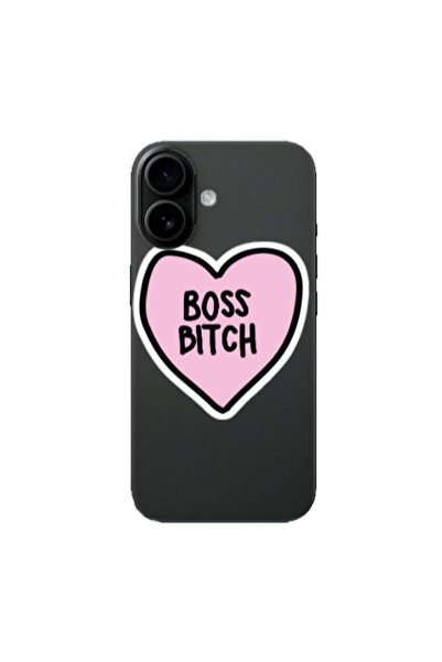 Other Apple Iphone 16 plus Boss Bitch Transparent Silicone TPU Θήκη