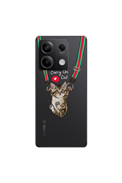 Other Xiaomi Redmi Note 13 5G Swinging cat Transparent Silicone TPU Θήκη