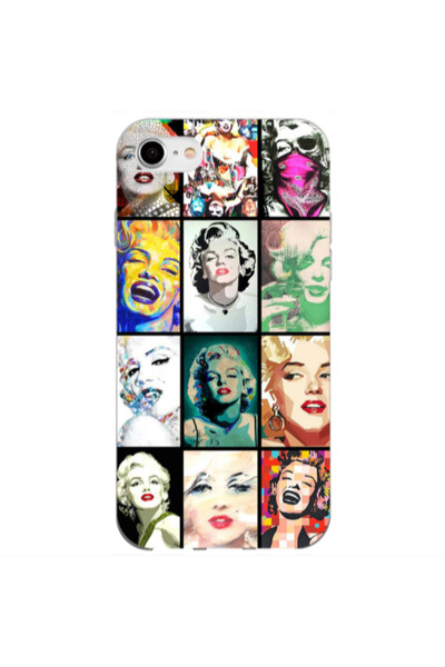 Other Apple iPhone SE 2020 Marilyn Monroe Transparent Silicone TPU Θήκη