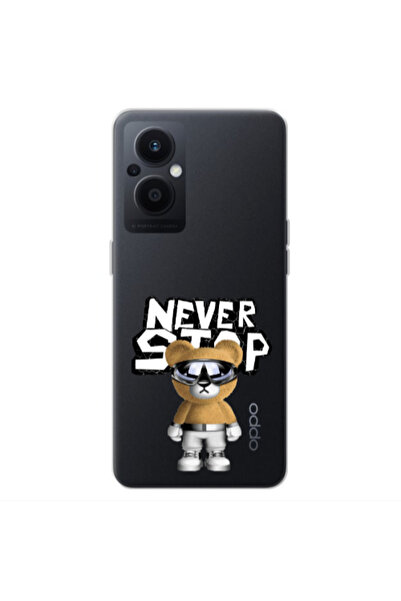 Other Oppo Reno 7 Lite Never stop Transparent Silicone TPU Θήκη