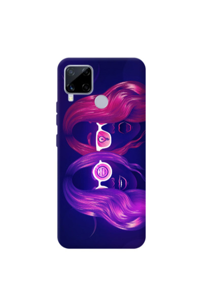 Other Realme C25 Dual style Transparent Silicone TPU Θήκη